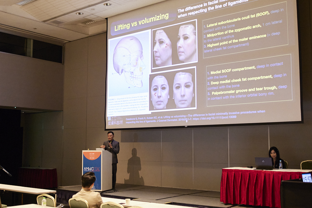 林上立受邀出席「2023年世界美容醫學會AMWC-Asia暨皮膚科TDAC聯合春季研討會」擔任講師